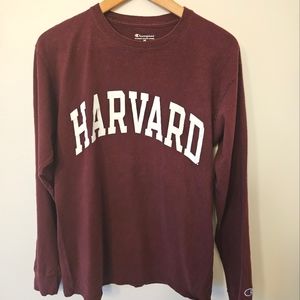 Harvard champion long sleeve tshirt